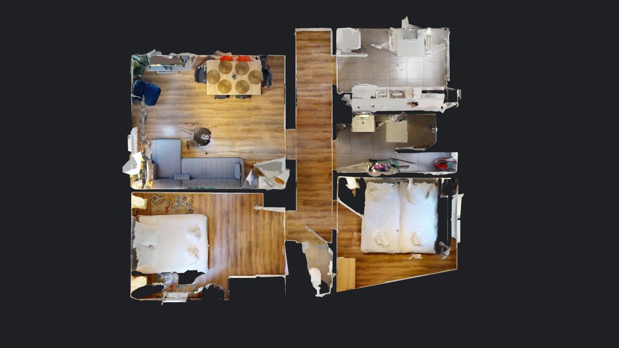ストラスブールLe 22 Ehrmannアパートメント 部屋 写真